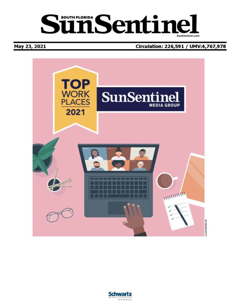 South Florida Sun Sentinel South Florida Top Workplaces Here are the